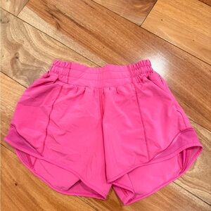 Lululemon Athletica Fuchsia Shorts